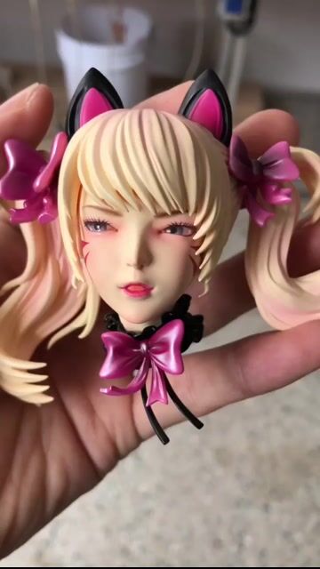 1/4 Scale Black Cat Girl D.Va - Overwatch Resin Statue - SunBird