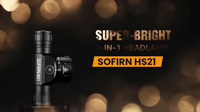 Sofirn HS21: Lampada Frontale LED 2000 Lumen, Ricaricabile USB-C, Con Luce Rossa E Sensore IR!